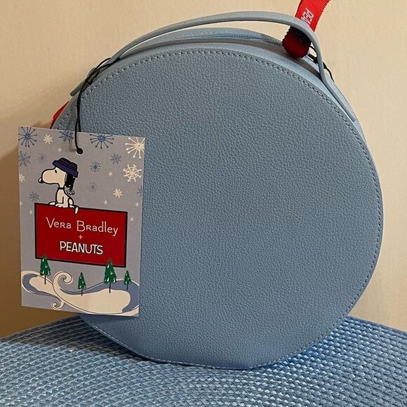 Vera Bradley Peanuts Collection Ski Slope Snoopy Whimsy Cosmetics Bag NWT - Picture 6 of 6